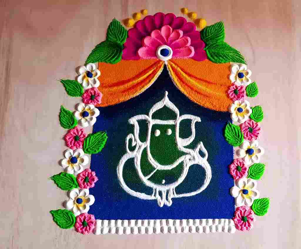 ganpati-2023-rangoli 